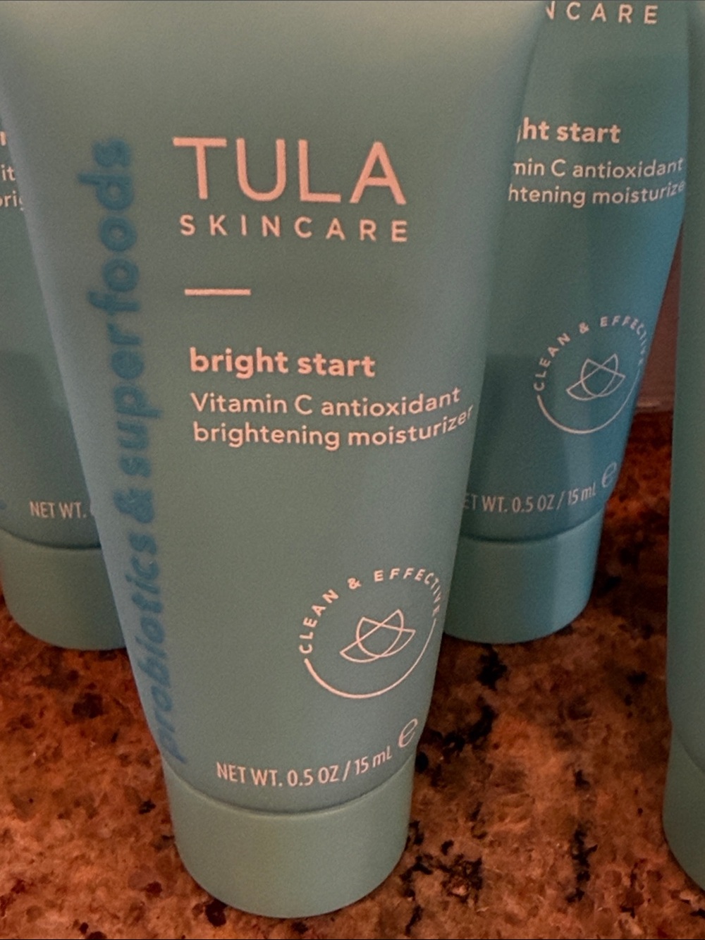 Tula Bright Start Moisturizer Set of 7 NEW - Picture 3 of 4